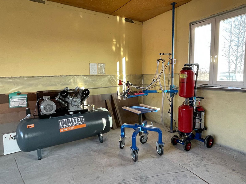 zestaw do piaskowania liter